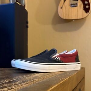 Vans Pro Slip on Suede Skate Shoes